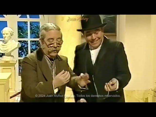 "Robo en el museo". Cruz y Raya con José Luis Coll.  Juan Muñoz Cómico. Humor con mayúsculas.