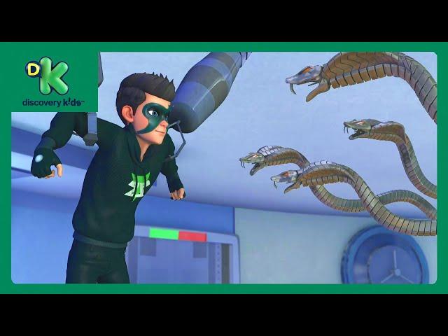 Ekans Snake Boy Ke Super Snake Moves! | #anime | Cartoon for Kids | #ekans | @DiscoveryKidsIN