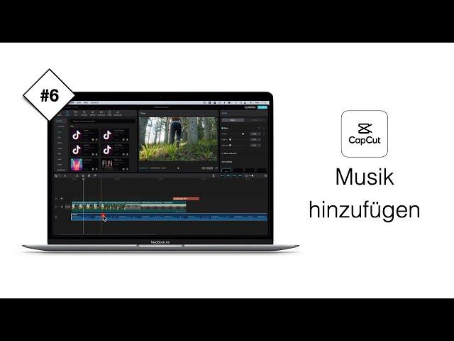 CapCut (Desktop): Musik hinzufügen – einfach erklärt!