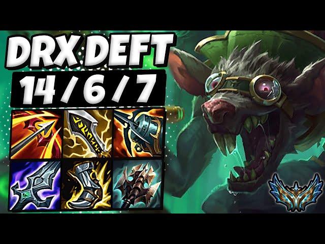 Deft Twitch vs Kogmaw [ ADC ] Patch 12.10 Korea Challenger 