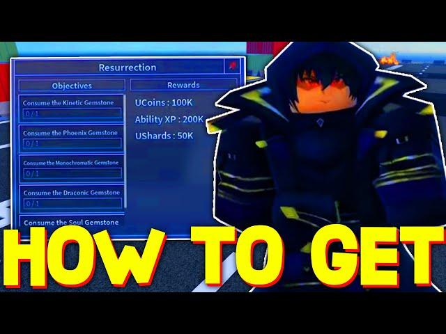 HOW TO GET CID SHADOW KAGENOU SHOWCASE in AUT! ROBLOX A UNIVERSAL TIME