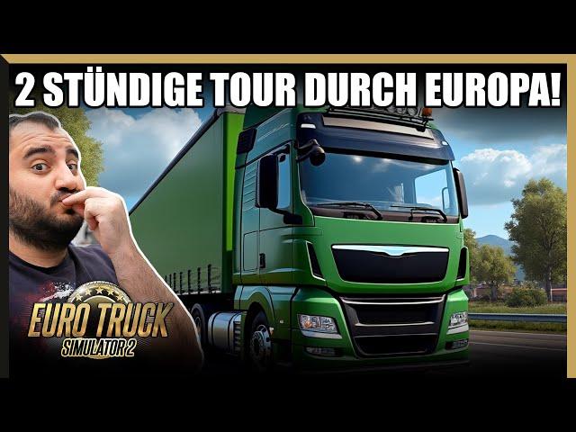 2 Stunden quer durch Europa | Euro Truck Simulator 2