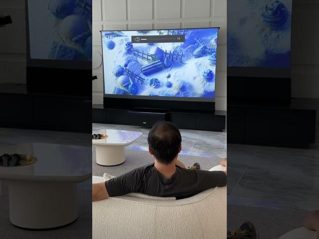 Premium AV Experience | VIVIDSTORM Monte Carlo Motorized Laser TV Cabinet Explained #4k #hometheater