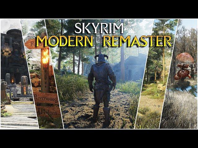 OVER 20 Skyrim Mods To Completely Modernize Your Graphics In 2024!