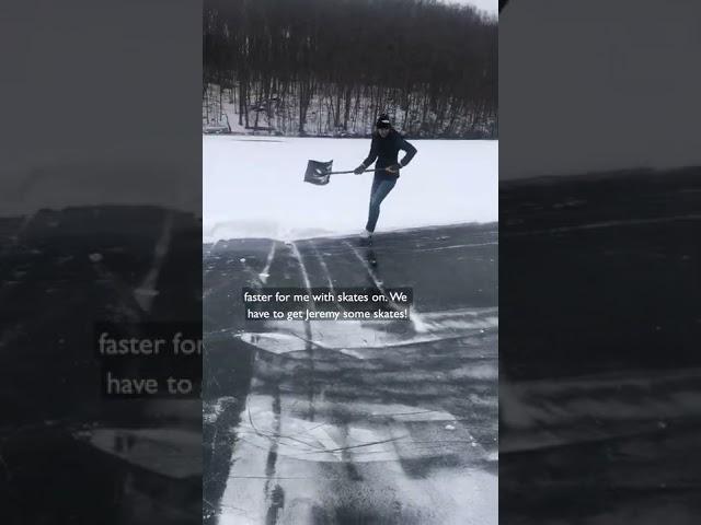 Skating on a Frozen Lake