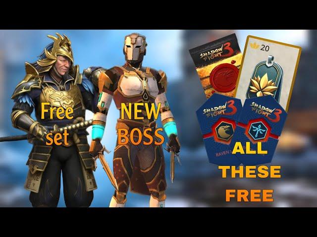 Shadow fight 3: Raven's  feast event | future keeper set got bonus & free ling set