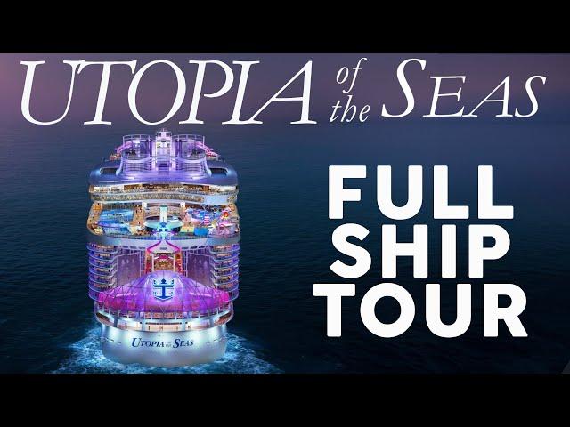 Utopia of the Seas Tour: A Look Inside One of The World's Largest Cruise Ships