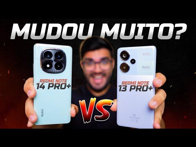 EITA! Novo Redmi Note 14 PRO+ vs Redmi Note 13 Pro+ Muda muita coisa? BATERIA GIGANTESCA!