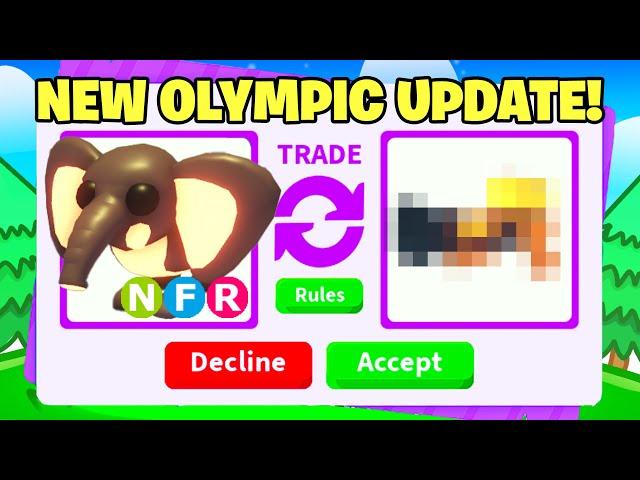 TRADING NEW NEON BUSH ELEPHANT (UPDATE ADOPT ME)