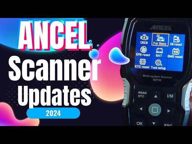 How to update your Ancel OBD Scanner. BZ700, LD700, TD700 & VOD700. Same process for other models.