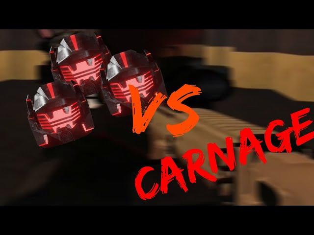 3 commanders vs Carnage| blackout revival roblox