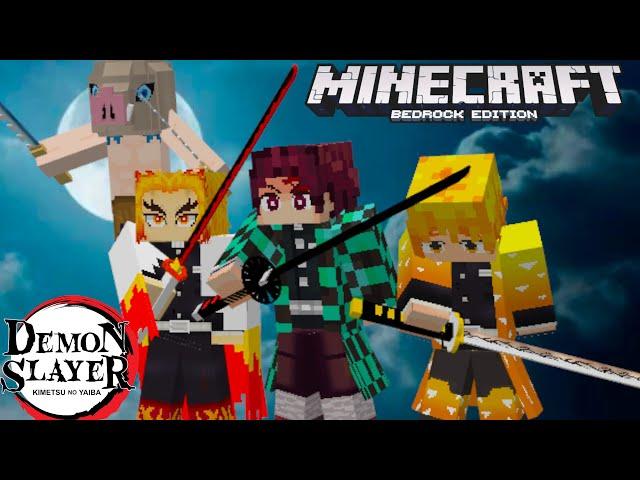 DEMON SLAYER ADDON.MOD IN MINECRAFT PE/BE EDITION 1.18-1.19.50 FOR ANDROID/PC/IOS FREE DOWNLOAD!