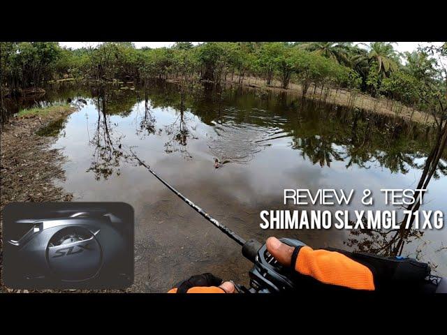 REVIEW & TEST PIRANTI BAITCASTING SHIMANO SLX MGL 71 XG BUAT MANCING IKAN GABUS