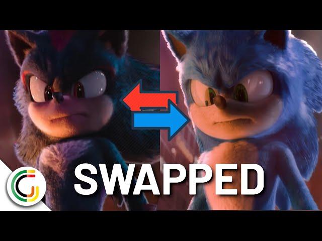 I Swapped Shadow with Sonic in the trailer - Graphy