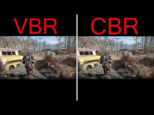 VBR vs. CBR Quality Test - Which One Is Better? Fallout 4