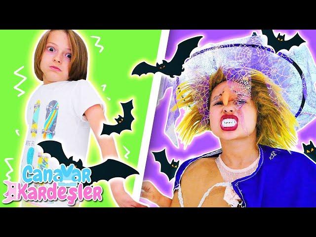 Çocuklar için komik videolar Türkçe! CANAVAR KARDEŞLER - Selin Arseny'i korkutmaya çalışıyor!