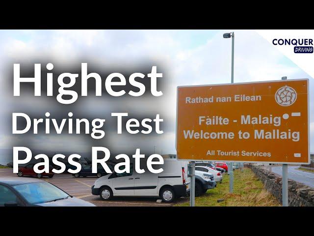 The Place with the Highest Driving Test Pass Rate in Great Britain - I Drive a Test Route