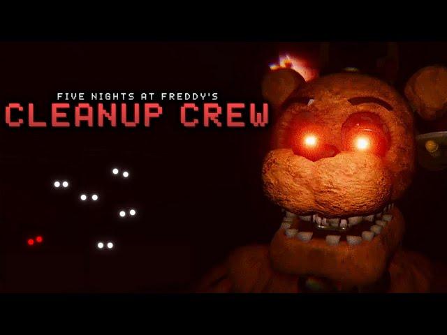 THIS FNAF FANGAME COMPLETELY TERRIFIED ME || FNAF: Cleanup Crew Employee Assessment