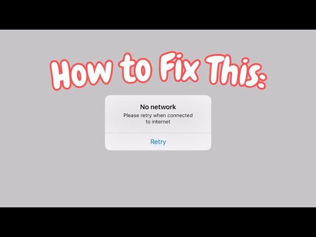 How to Fix Roblox Connection Error April 2024 Mobile // Roblox is Down