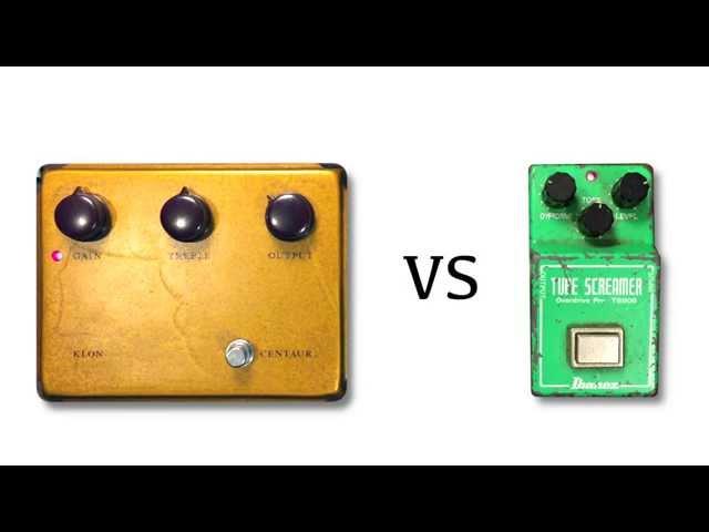 Klon Centaur vs Vintage Ibanez Tube Screamer