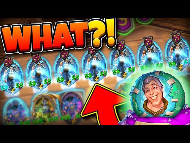 INSANE Wisdomball Luck!! | Hearthstone Battlegrounds