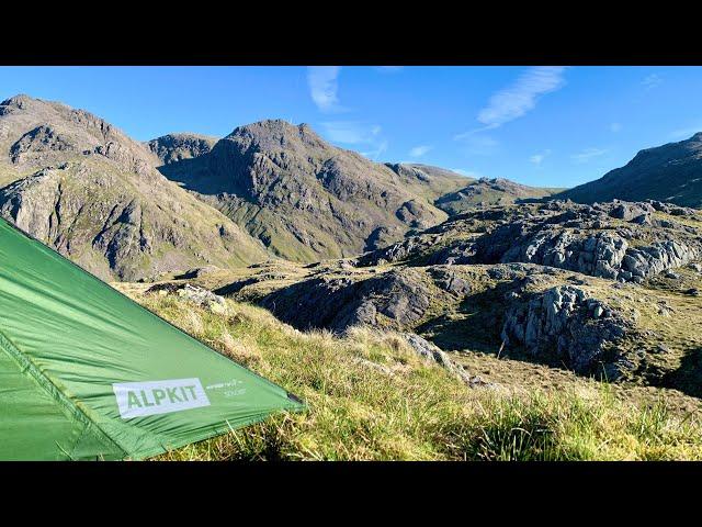 REMOTE Solo Wild Camping in the Lake District- Alpkit Soloist