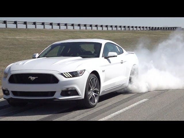 2015 Ford Mustang GT - Line-Lock burnout feature