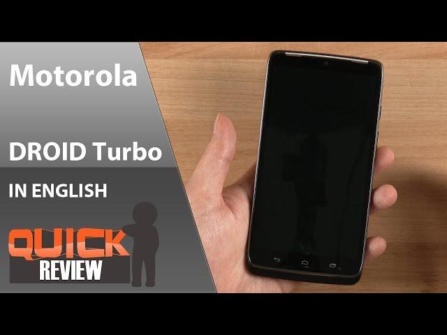 [EN] Motorola DROID Turbo Quick Review [4K]