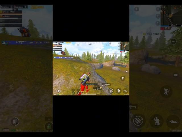 1vs4 missed Due to Zone  #pubgmobile #shorts #shortsfeed #shortsvideo #funny