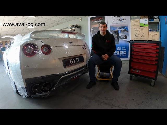 Nissan GTR R35 #_whitezilla_r35_ custom high-end car audio system part1