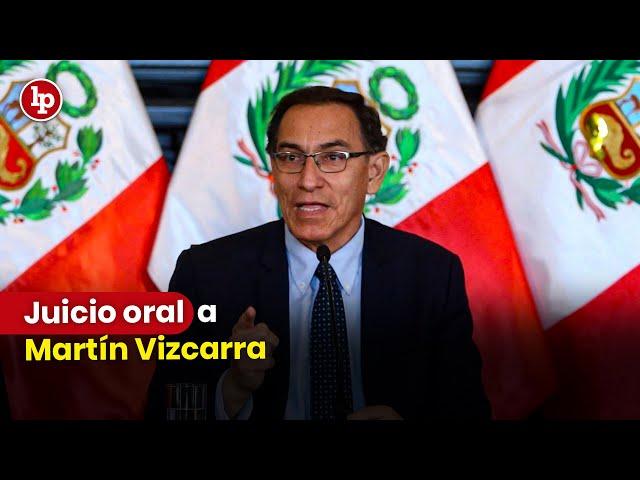 Juicio oral contra el expresidente Martin Vizcarra