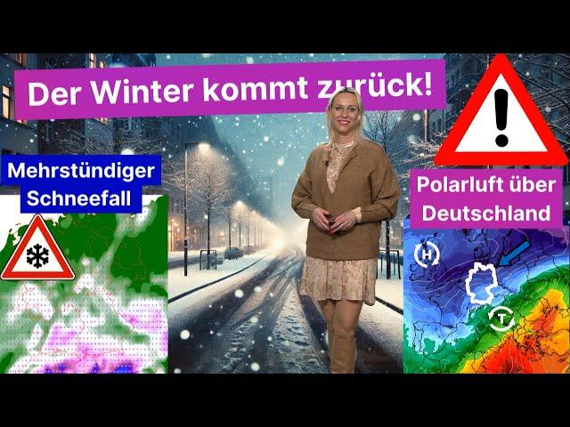 Achtung Winter-Comeback! So heftig trifft uns jetzt die polare Kälte – Schnee-Alarm im Süden!