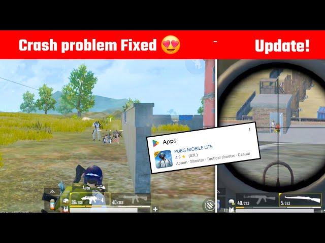 Pubg mobile Lite new Update 2024 | Crash Problem finally Fixed - Gamo Boy