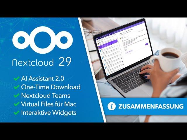 Nextcloud Hub 8 - Nextcloud Teams und Apps selbst erstellen | Das kann Nextcloud 29!