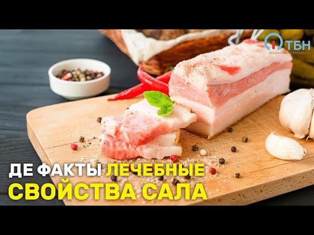 Лечебные свойства сала. «Де факты от де Юры»