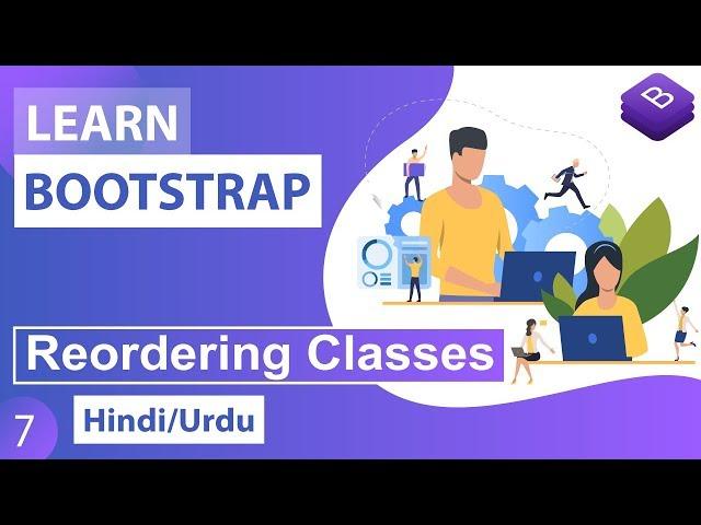 Bootstrap CSS Order Classes Tutorial in Hindi / Urdu