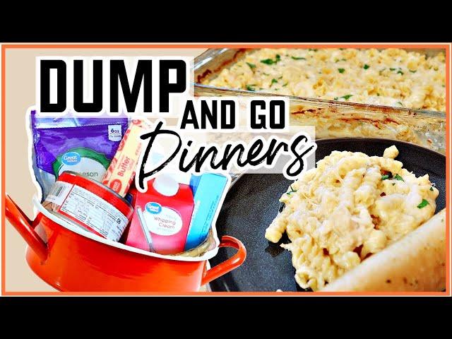 These 5 DELICIOUS Recipes will CHANGE YOUR LIFE!! | Easy DUMP AND GO Meals! | Cook Clean And Repeat