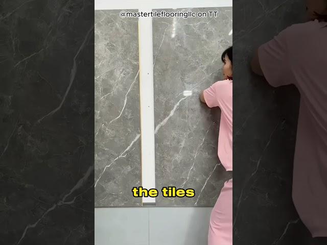 What do you think of this method of installing tiles?