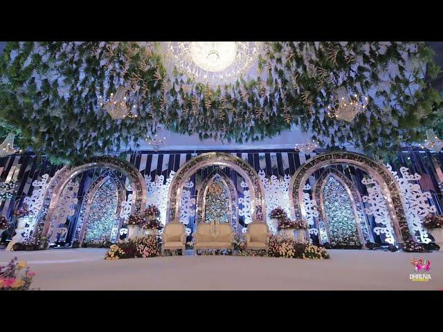 Bangalore Palace suited with grey theme | Weddings by Dhruva