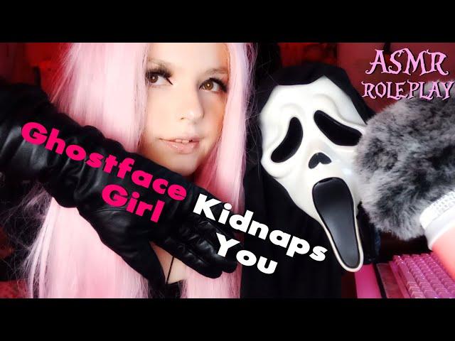 ASMR Roleplay | Ghostface Girl Kidnaps You (covering mouth & breath control)