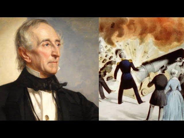 John Tyler and the Princeton Accident of 1843 - Worst pre-Civil War Presidential Tragedy