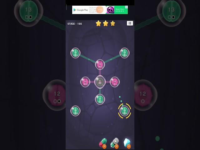 Cell expansion wars level 166 *** walkthrough ⭐⭐⭐