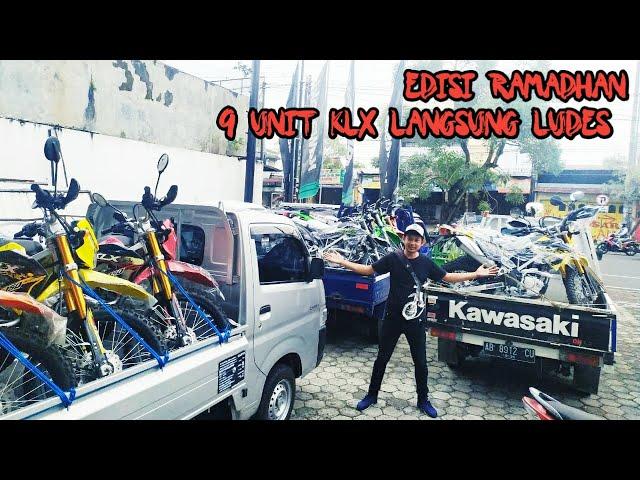 Laris manis 9 unit klx siap meluncur - kawasaki purwokerto