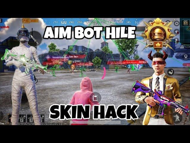 PUBG MOBİLE HİLE KURULUMU (2024) ESP + AIM BOT +SKIN HACK