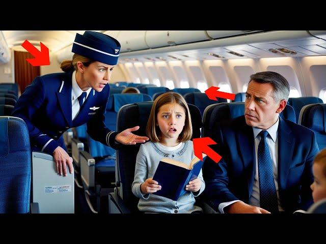 Flight Attendant Insults Young Girl, Unaware Her Father Owns the Airline—The Response Will Amaze You