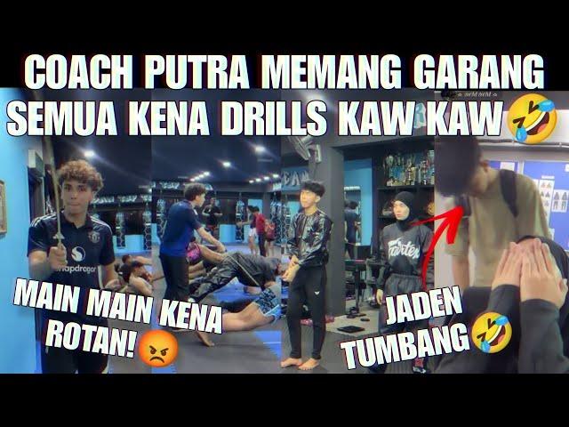 COACH PUTRA MEMANG GARANG DAN KEADAAN JADEN, RANIA DAN CHIMA SELEPAS LATIHAN