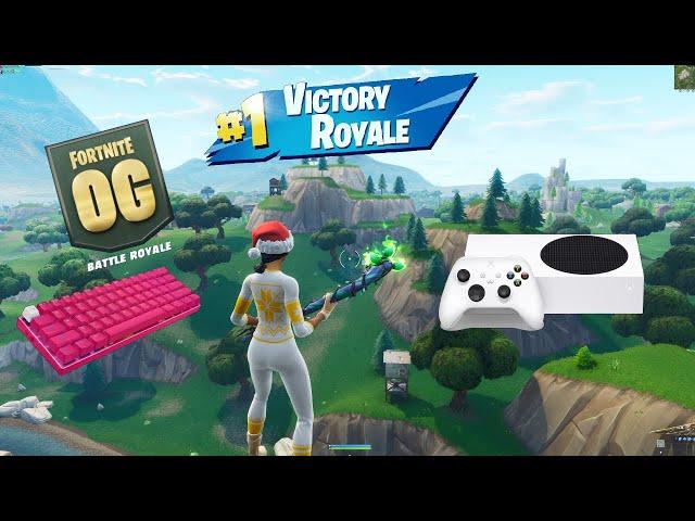 Fortnite Reload on Xbox Series S | Season 4 | Keyboard & Mouse Gameplay