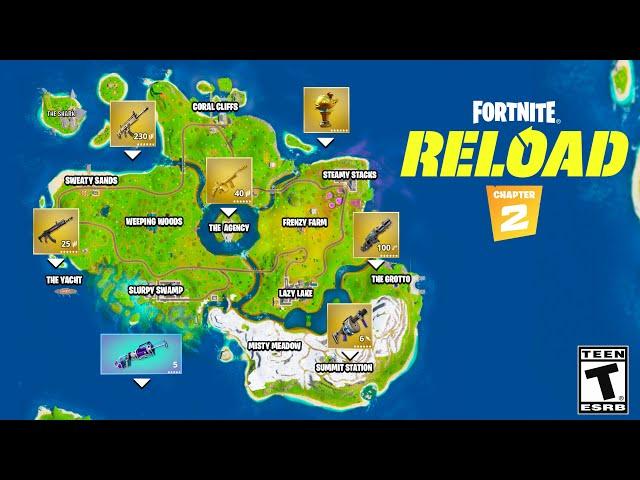 The NEW FORTNITE RELOAD CHAPTER 2 Map! (New Mode)