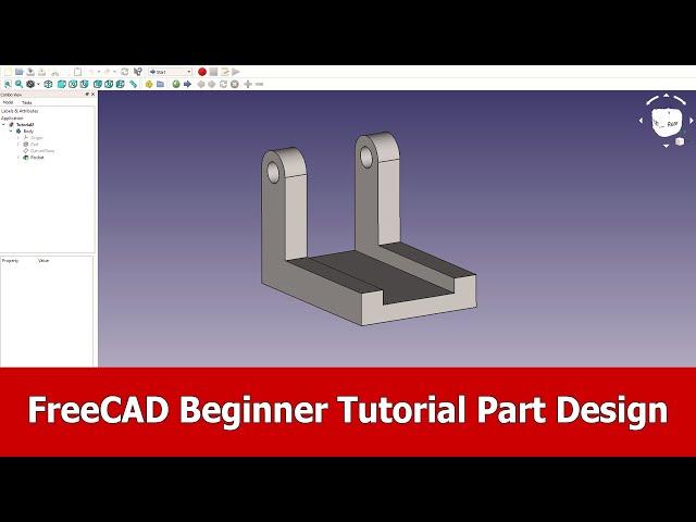 FreeCAD Beginner Tutorial Part Design