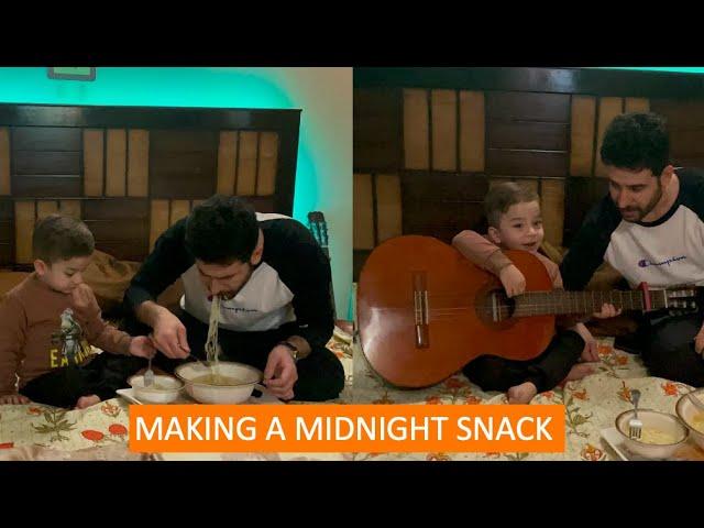 MAKING A MIDNIGHT SNACK | Emaan Hashimi | 12AM SNACK